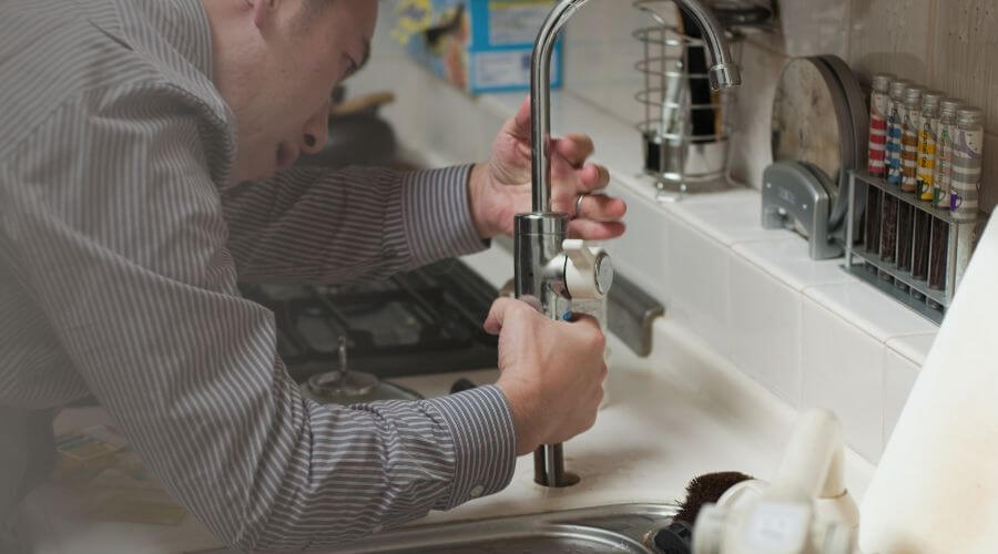 Local tankless water heater installation in Hustisford, WI